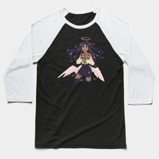 Sunflower Angel Baseball T-Shirt